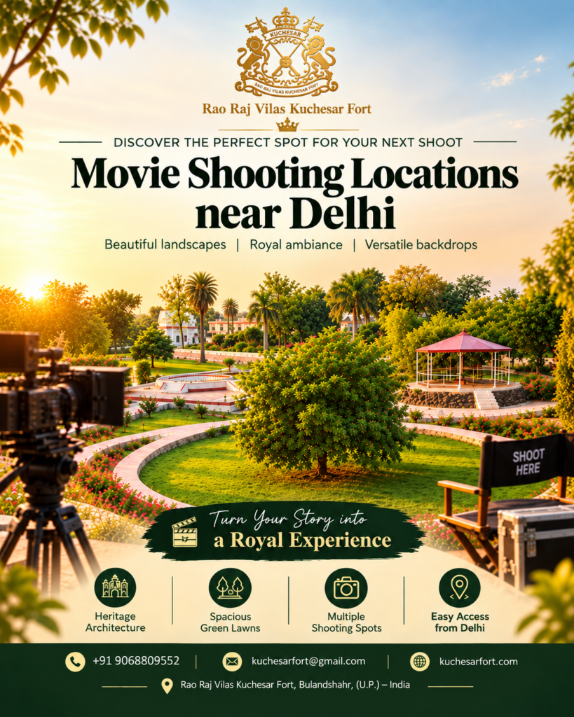 Movie shooting locations near Delhi