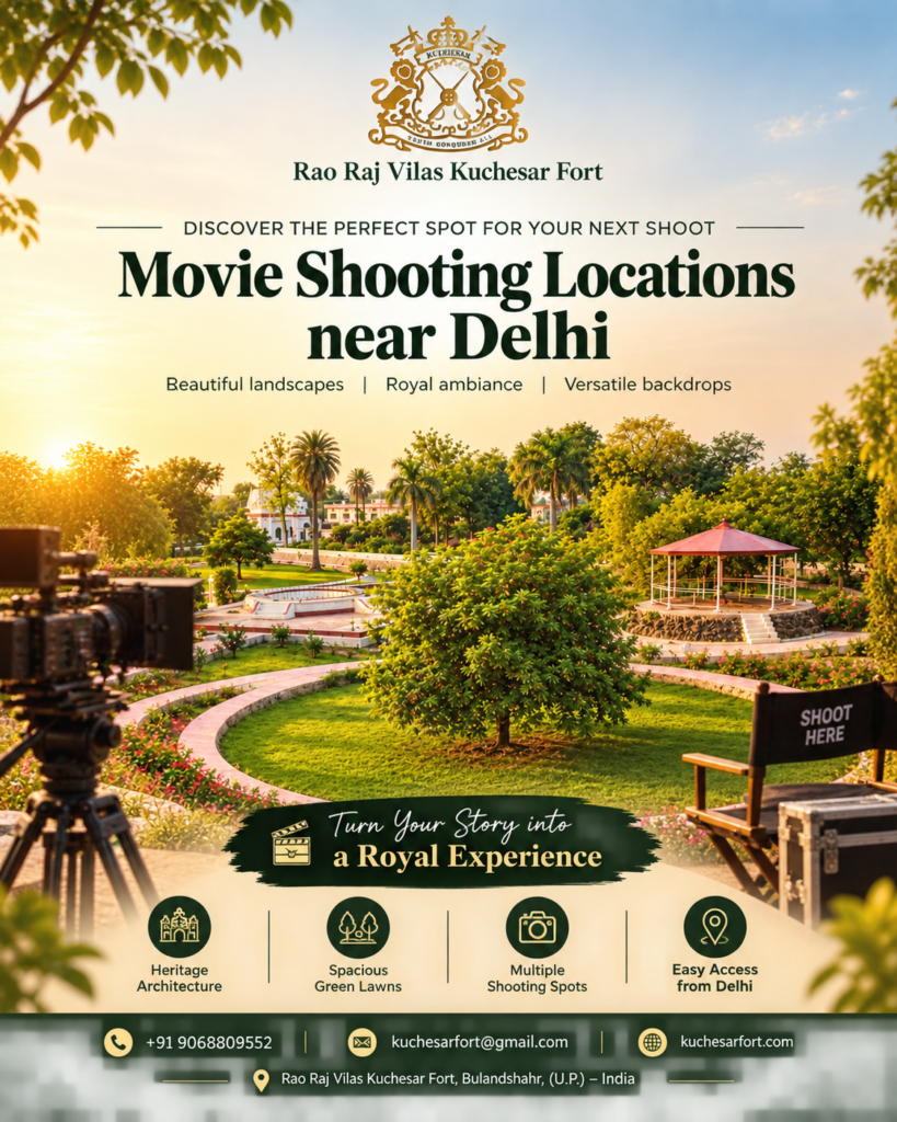 Movie shooting locations near Delhi